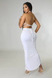 BABEWATCH SKIRT SET (WHITE)