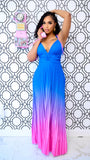 CEE'S MAXI DRESS BLUE