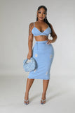 DENIMLAND SKIRT SET