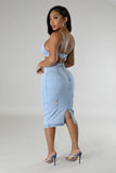 DENIMLAND SKIRT SET