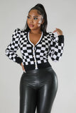 Check This Out Cardigan (BLACK)